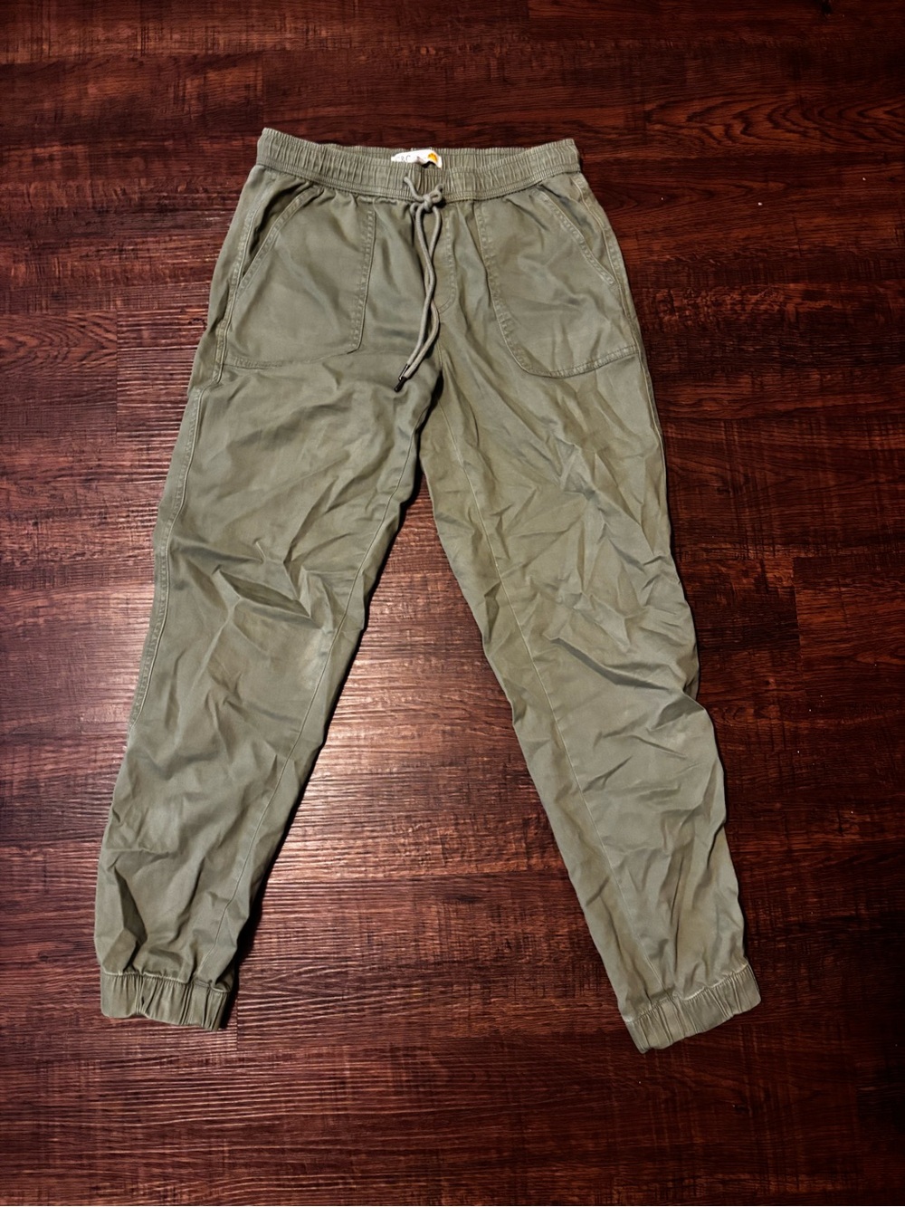 C&C California Olive Drawcord Joggers